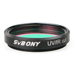 SVBONY F9127A UV / IR 컷 1.25인치 천체 사진 필터, F9127A