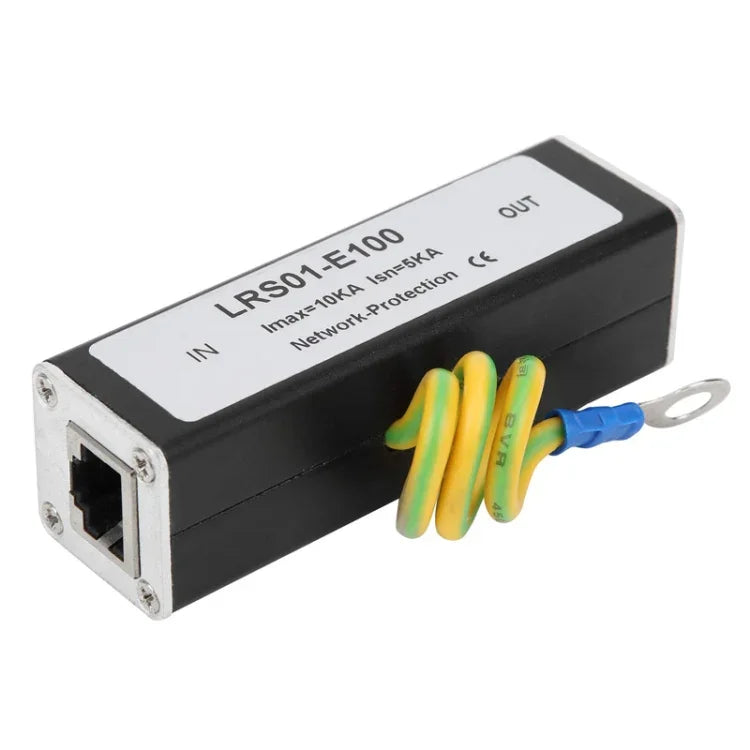RJ45 커넥터 네트워크 감시 비디오 신호 번개 보호기, RJ45