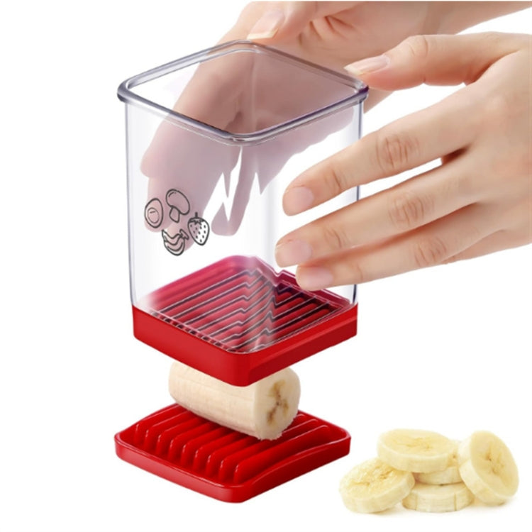 Multifunctional Household Kitchen Fruit And Vegetable Slicer With Push Plate