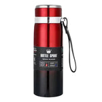 316 스테인리스 스틸 보온 머그 대용량 진공 보온병 야외 휴대용 자동차 보온 물병, 800ml, 1000ml