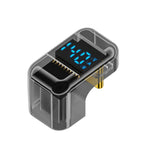 Type-C 디지털 디스플레이 U형 어댑터 180도 엘보 140W 4.0 어댑터, 180도 엘보