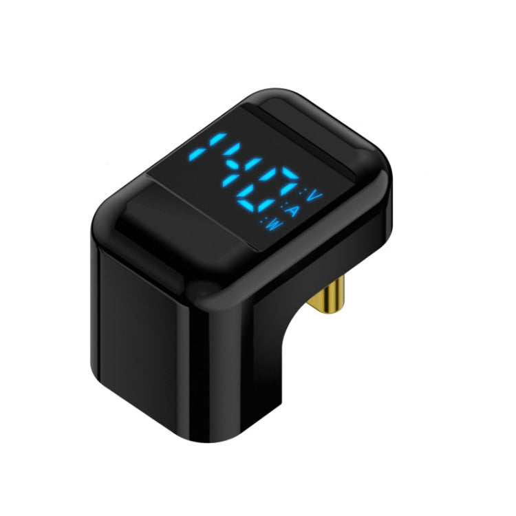 Type-C 디지털 디스플레이 U형 어댑터 180도 엘보 140W 4.0 어댑터, 180도 엘보