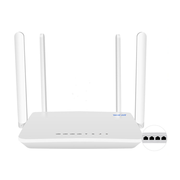 4G CPE 무선 플러그인 라우터 WiFi 6 네트워크 핫스팟, EU 플러그, EC21