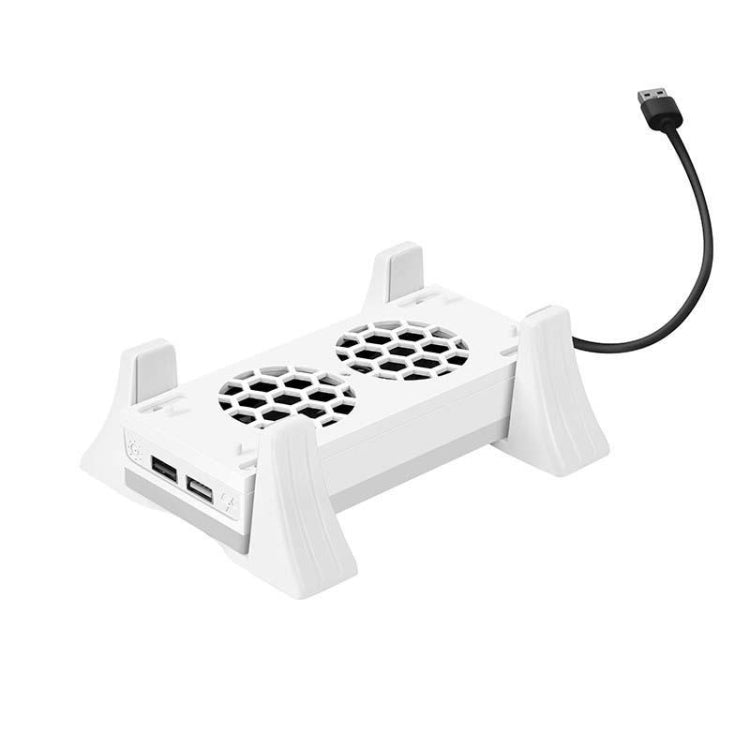 XBOX Series S 콘솔 베이스 쿨링 팬 내장 LED 라이트 스트립 포함, 베이스 쿨링 팬 화이트, 베이스 쿨링 팬 블랙