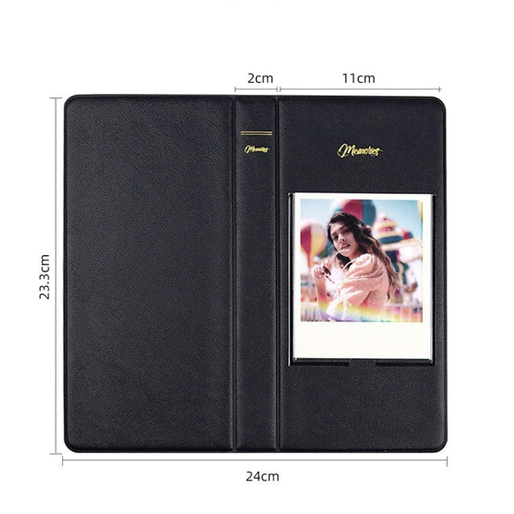 64피스 5인치 사진 보관 앨범, 흰색, 검정, 연파랑, 갈색, 녹색, 분홍, 파랑, 보라