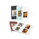 64피스 5인치 사진 보관 앨범, 흰색, 검정, 연파랑, 갈색, 녹색, 분홍, 파랑, 보라