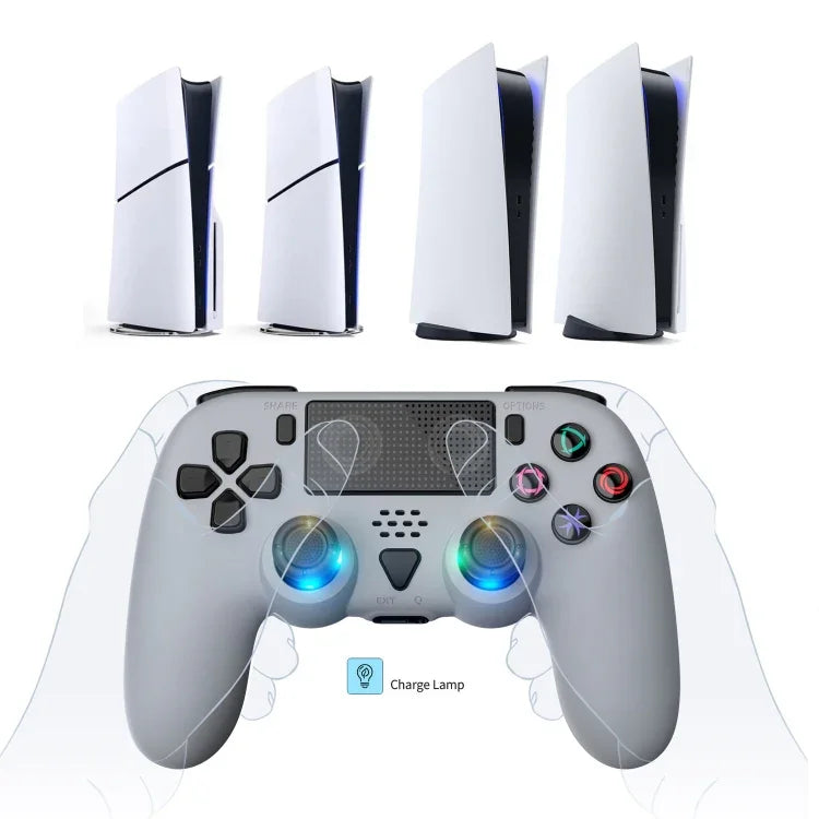 PS5 / PS5 Slim 무선 블루투스 게임 컨트롤러 내장 6축 자이로, 무선