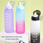 1000ml 대용량 트라이탄 물 머그 그라데이션 컬러 야외 스포츠 물병
