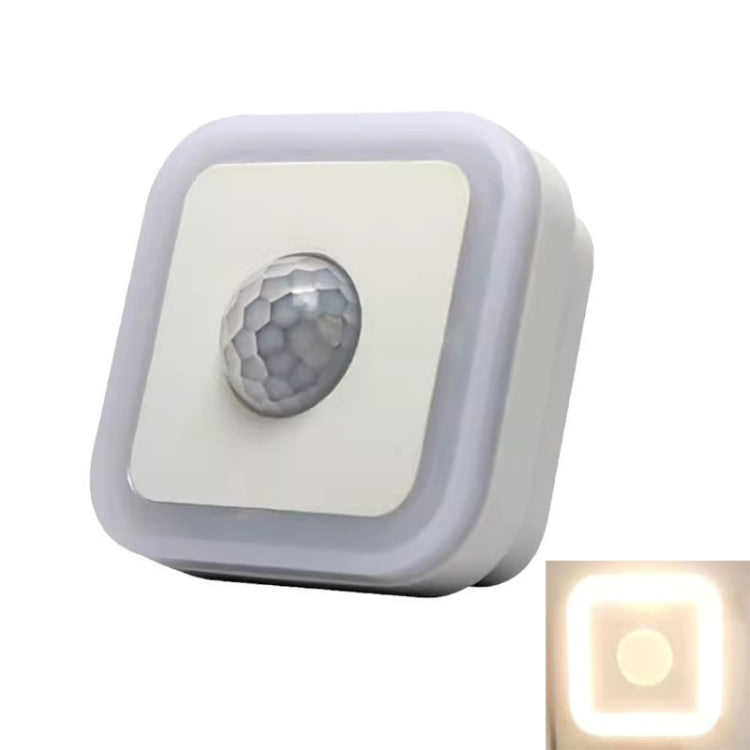 가정용 LED 인체 자동 센서 야간등 플러그인 무배선 계단 복도 통로등, 미국 플러그, 3W