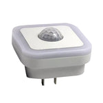 가정용 LED 인체 자동 센서 야간등 플러그인 무배선 계단 복도 통로등, 미국 플러그, 3W