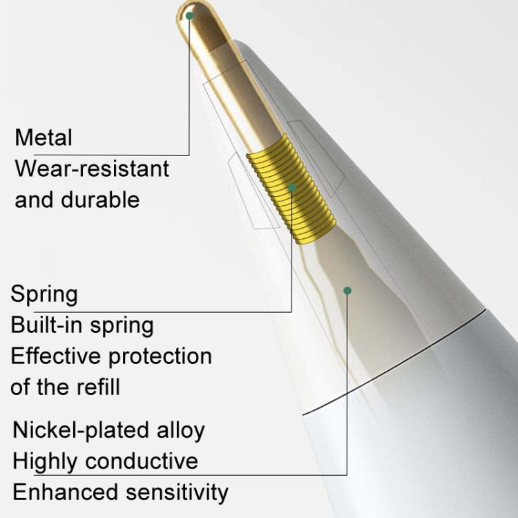 Apple Pencil 시리즈 교체용 펜촉, 4.0 연장형 흰색 셸 은색 팁, 3.5 표준 흰색 셸 은색 팁, 3.0 둥근 머리 흰색 셸 은색 팁, 4.0 연장형 흰색 셸 금색 팁, 3.5 표준 흰색 셸 금색 팁