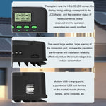 12V/24V 60A MPPT 지능형 조명 식별 태양광 컨트롤러, CM-D60, CM-D50