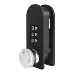 Home Drawer Locker Mechanical Dial And Quarter Turn Combination Lock, Left Turn, Right Turn