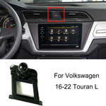 For Volkswagen Car Air Outlet Modified Mobile Phone Holder Base, 05-13 Touran, 08-12 Lavida, 08-12 Bora, 09-13 Golf 6, 11-15 Passat, 11-18 POLO, 11-18 Touareg, 17-21 Magotan/19-20 CC, 14-20 Golf, 12-14 Sagitar, 12-14 Magotan                            ...