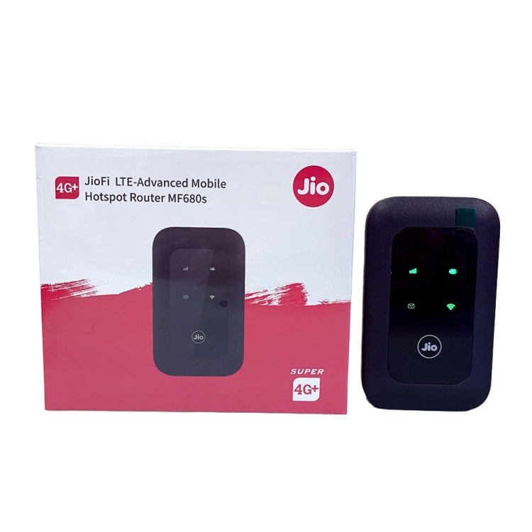 Jio MF680S 4G+ 무선 SIM 카드 라우터 휴대용 WiFi, 유럽 버전, 아시아 버전