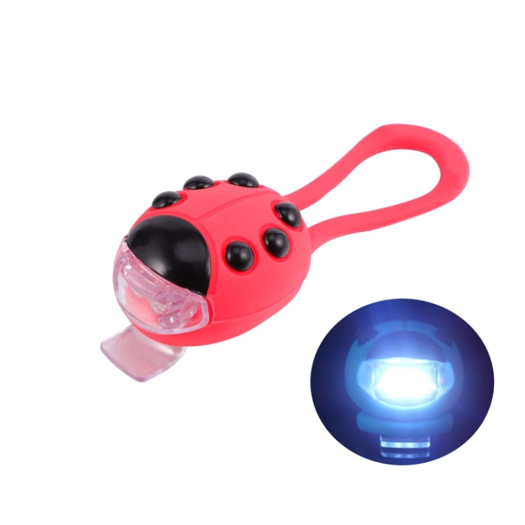 자전거 장비 실리콘 무당벌레 LED 헤드라이트