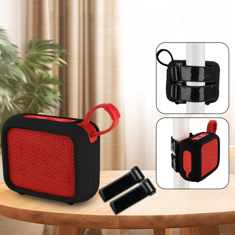 JBL Go 4 스피커 실리콘 커버 자전거 골프 카트 고정 스트랩 포함