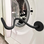 Universal Flexible Magnetic Washing Machine Door Stopper Front Load Washer Door Prop, 43mm Black, 43mm White, 66mm Black, 66mm White