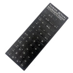 Laptop Keyboard Sticker, Ukraine, Turkish, Swedish, Polish, Farsi