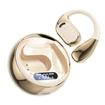 M76 Intelligent AI Translation On-Ear Digital Display Bluetooth Earphone