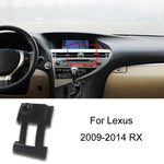 For Lexus Car Special Mobile Phone Navigation Bracket Base, 06-11 ES, 06-11 IS, 09-14 RX, 11-21 CT, 13-17 ES, 15-22 RX, 16-19 LX570, 16-21 NX, 18-20 ES, 18-21 LS, 19-21 UX, 21-22 ES, 22 NX