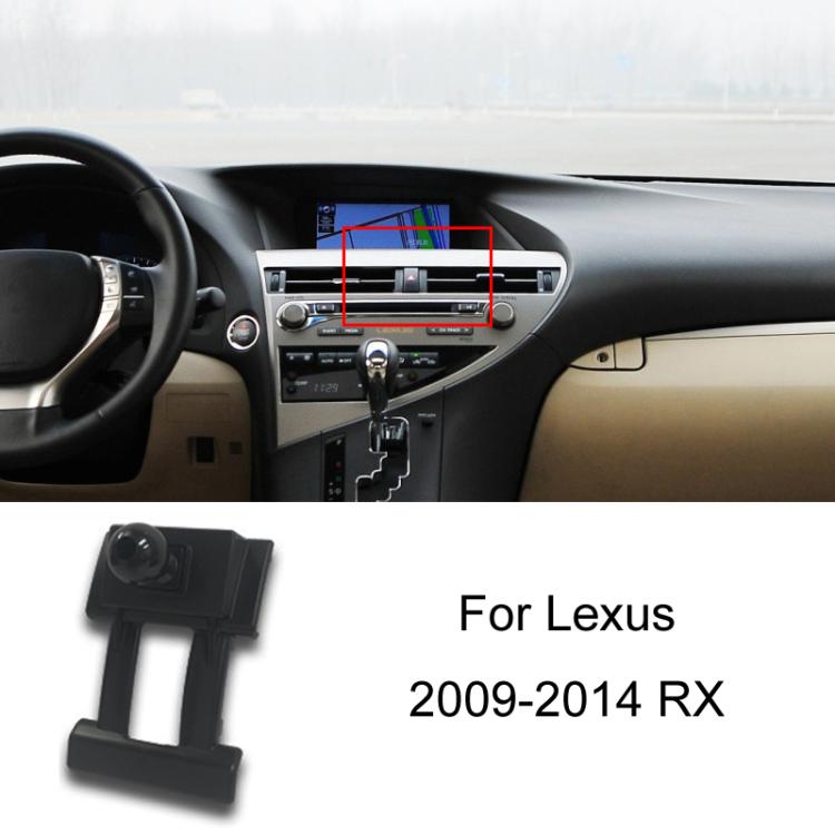 For Lexus Car Special Mobile Phone Navigation Bracket Base, 06-11 ES, 06-11 IS, 09-14 RX, 11-21 CT, 13-17 ES, 15-22 RX, 16-19 LX570, 16-21 NX, 18-20 ES, 18-21 LS, 19-21 UX, 21-22 ES, 22 NX