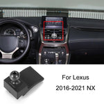 For Lexus Car Special Mobile Phone Navigation Bracket Base, 06-11 ES, 06-11 IS, 09-14 RX, 11-21 CT, 13-17 ES, 15-22 RX, 16-19 LX570, 16-21 NX, 18-20 ES, 18-21 LS, 19-21 UX, 21-22 ES, 22 NX