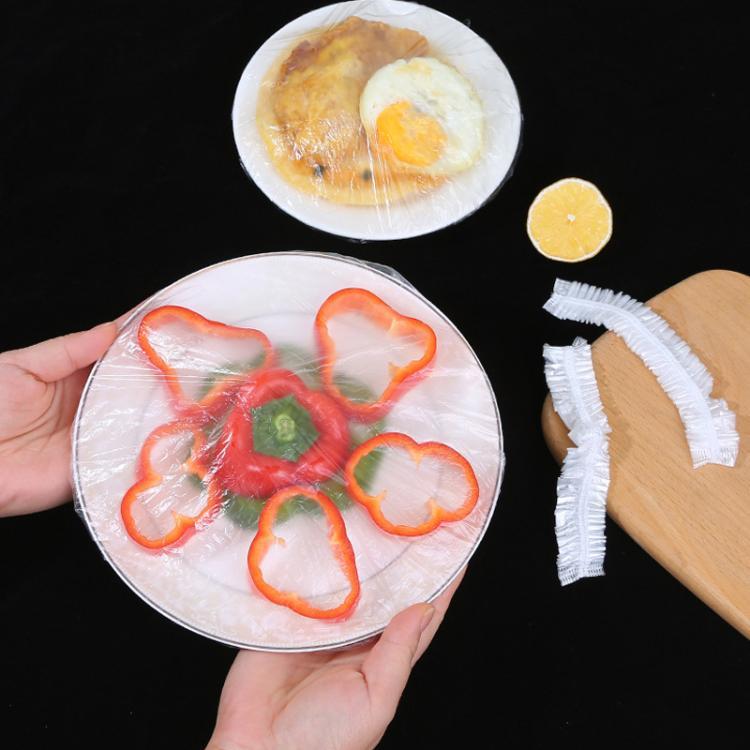 150개입 일회용 샤워캡 방수 투명 헤어캡 23.5cm, PE