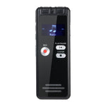 SK6 0.8인치 LED 화면 인터뷰 녹음기 USB 충전 MP3 플레이어, 메모리 없음, 32GB