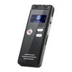 SK6 0.8인치 LED 화면 인터뷰 녹음기 USB 충전 MP3 플레이어, 메모리 없음, 32GB