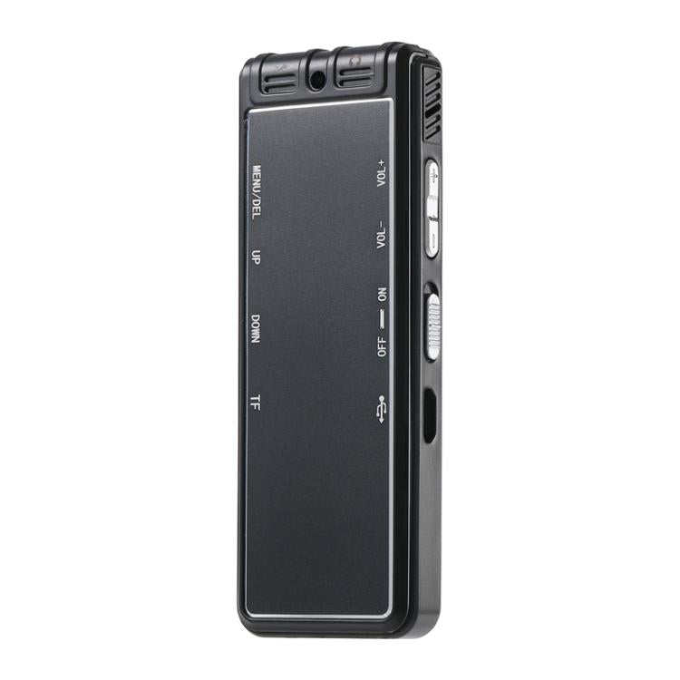 SK6 0.8인치 LED 화면 인터뷰 녹음기 USB 충전 MP3 플레이어, 메모리 없음, 32GB