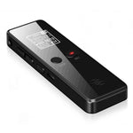 0.9인치 LCD 화면 인터뷰 미니 HD 녹음기 USB 충전 MP3 플레이어, 8GB, 16GB, 32GB, 64GB