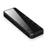 0.9인치 LCD 화면 인터뷰 미니 HD 녹음기 USB 충전 MP3 플레이어, 8GB, 16GB, 32GB, 64GB