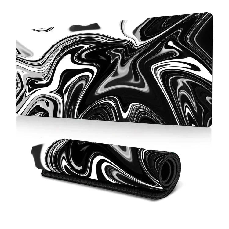 대형 추상 마우스 패드 게이머 사무용 컴퓨터 데스크 매트, 300x600x2mm, 300x700x2mm, 300x800x2mm, 400x900x2mm