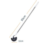 어항 브러시 긴 손잡이 청소용 조류 제거 도구 내벽 청소용 어항 브러시, 95cm, 125cm, 157cm