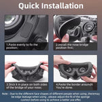 DJI Avata Goggles 2 BRDRC 비행용 안경 보호용 아이컵, DJI Avata Goggles 2용