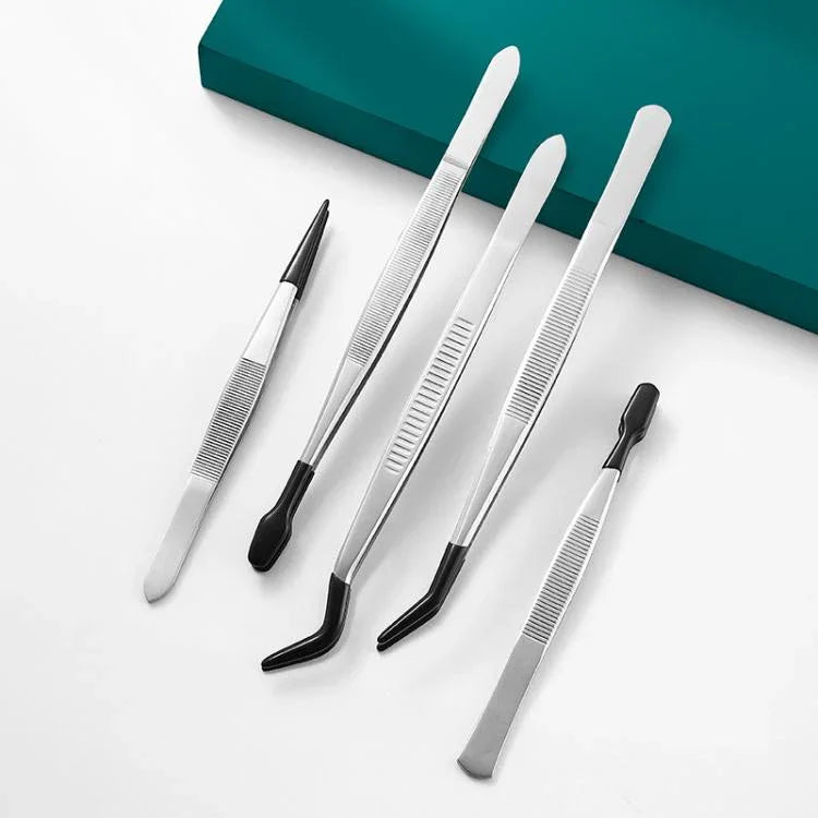 딥 몰딩 스탬프 클립 가짜 속눈썹 보조 클립 스테인리스 핀셋 도구, 6개 세트, 5개 세트, 4개 세트, 3개 세트, 2개 세트, 이중 굴절 머리, 단일 굴절 머리, 팁 머리, 작은 평면 머리, 작은 기울어진 머리, 큰 평면 머리