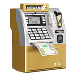 모의 ATM 자동 입출금기 스마트 비밀번호 카드 스와이프 어린이 저금통