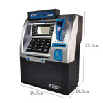 모의 ATM 자동 입출금기 스마트 비밀번호 카드 스와이프 어린이 저금통
