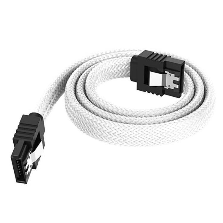 SATA3.0 알루미늄 호일 차폐 꼬임 케이블 본체 컴퓨터 하드 드라이브 전원 케이블, 0.5m