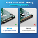 SATA3.0 알루미늄 호일 차폐 꼬임 케이블 본체 컴퓨터 하드 드라이브 전원 케이블, 0.5m