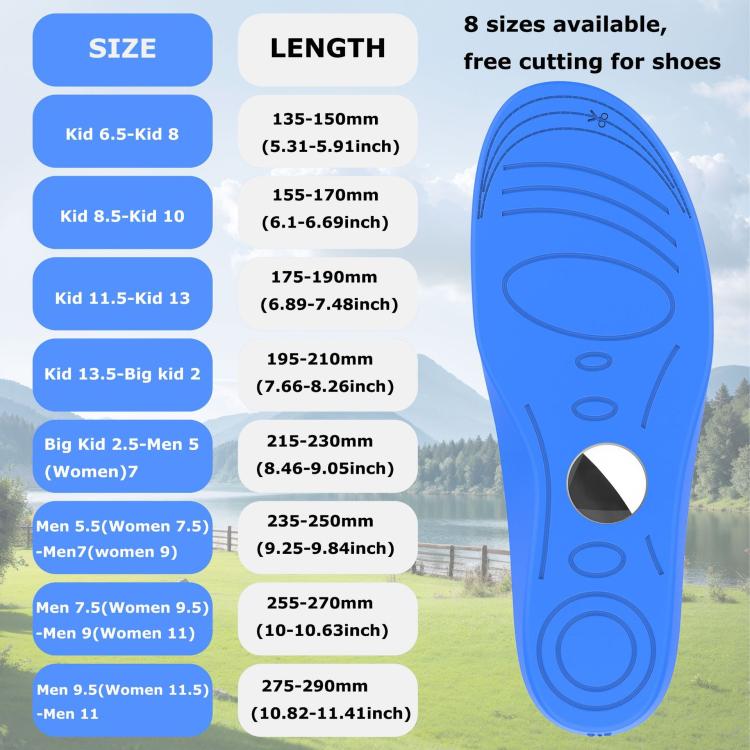 AirTag 2세대 / AirTag 1세대 위치 추적기 깔창 커버 어린이 및 노인용 분실 방지 장치, 135—150MM, 155—170MM, 175—190MM, 195—210MM, 215—230MM, 235—250MM, 255—270MM, 275—290MM