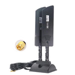 42dbi 5G 라우터 외부 안테나 실외 장거리 WiFi 신호 증폭기, SMA 수컷 검정, TS9 검정, SMA 수컷 흰색, TS9 흰색
