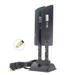 42dbi 5G 라우터 외부 안테나 실외 장거리 WiFi 신호 증폭기, SMA 수컷 검정, TS9 검정, SMA 수컷 흰색, TS9 흰색