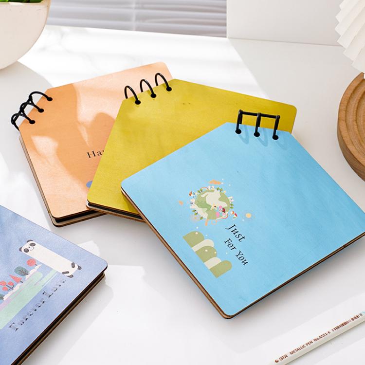 DIY 나무 정사각형 기념 앨범 어린이 성장 사진 앨범 만화 사진책, 베스트 프렌즈, 행복, 당신만을 위해, 영원한 사랑
