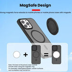 HEPAIL 101D-A 휴대폰 자석 셀피 미러 Magsaef 후면 HD 사진 보조 볼록 미러