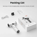 무선 헤어 드라이어 30,000 RPM 고속 모터, 100단계 조절 쿨/웜 에어, 15600mAh 장시간 배터리