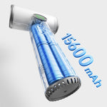 무선 헤어 드라이어 30,000 RPM 고속 모터, 100단계 조절 쿨/웜 에어, 15600mAh 장시간 배터리