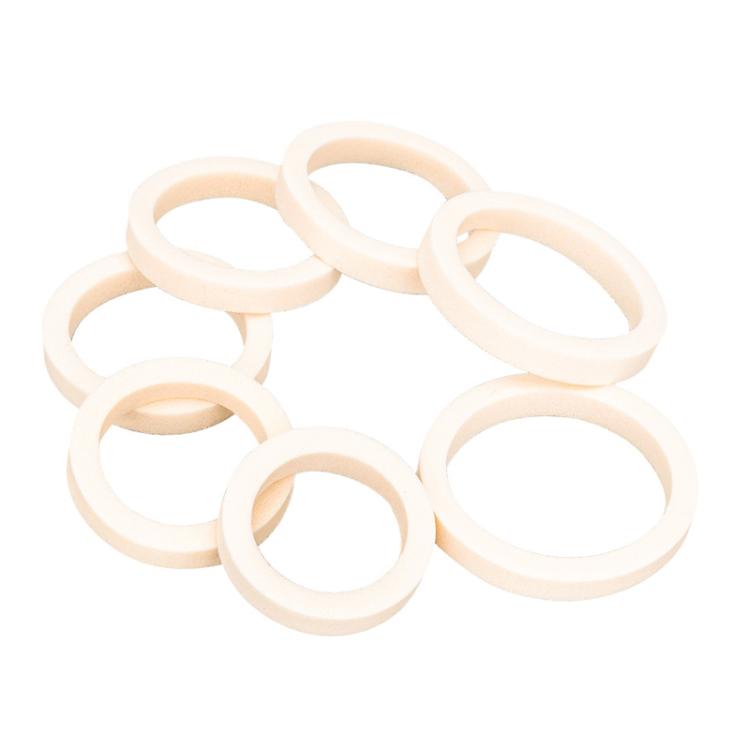 2쌍 ZTTO 산악 자전거 충격 흡수 포크 오일 방진 스펀지 링, 30mm, 32mm, 34mm, 35mm, 36mm, 38mm, 40mm