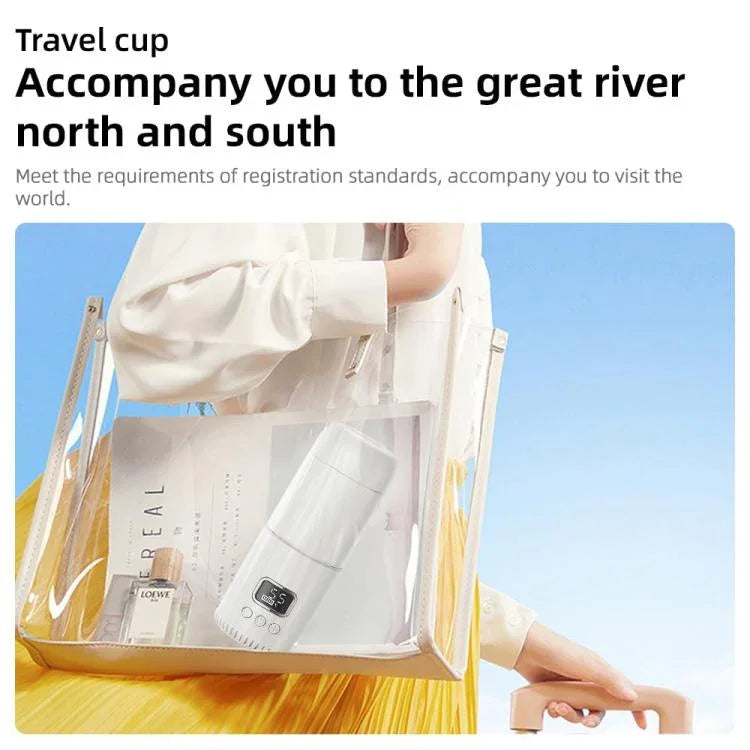 휴대용 무선 아기 젖병 워머 400ml 조절 온도 여행용 보온병, Type-C 고속 충전, CT01 10000mAh, CT01 18000mAh